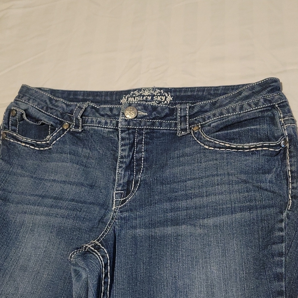 Paisley Sky Bootcut jeans